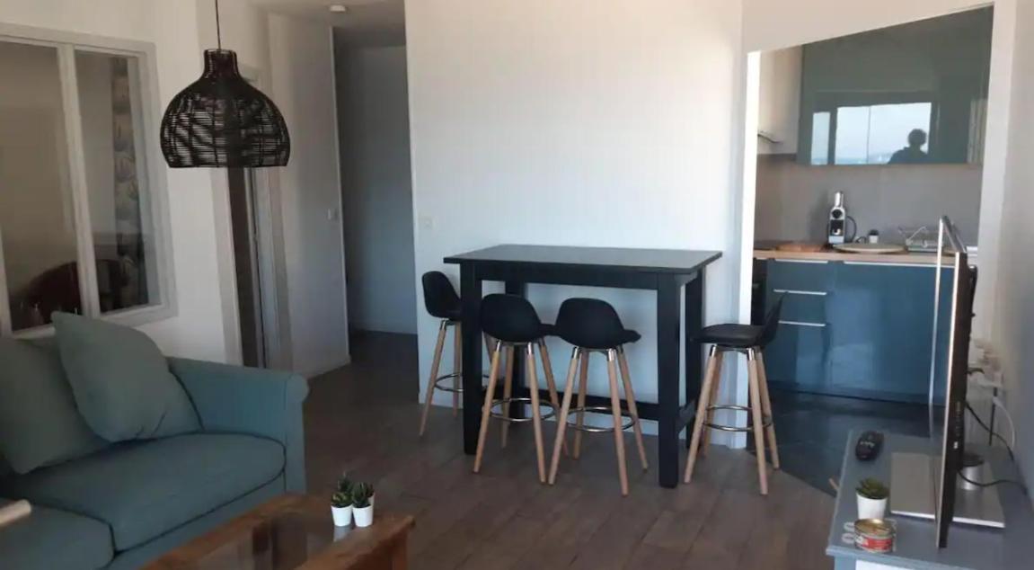 Splendide T2 Face A La Mer, Terrasse, Wifi Hendaye Extérieur photo